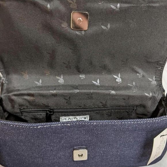 Y2K Playboy denim purse - Picture 4 of 5